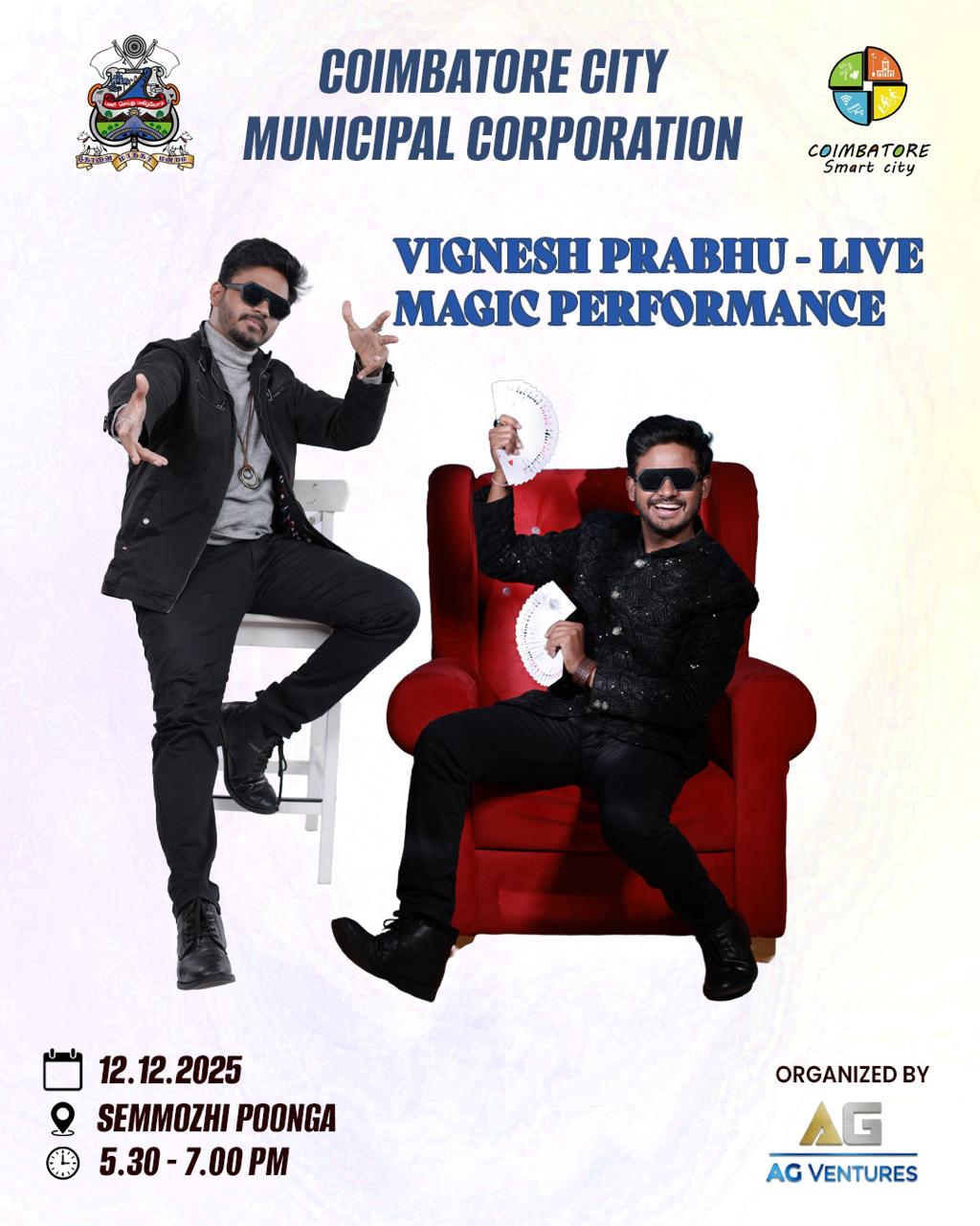 Vignesh Prabhu - Live Magic Performance